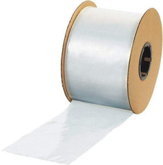 Made in USA - 12 x 15", 1 mil Roll Polybags - Clear - Exact Industrial Supply