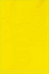 Value Collection - 6 x 9", 2 mil Flat Polybags - Yellow - Exact Industrial Supply
