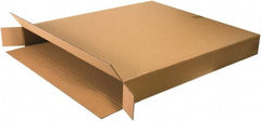 Made in USA - 5" Wide x 36" Long x 40" High Rectangle Corrugated Shipping Box - 1 Wall, Kraft (Color), 95 Lb Capacity - Exact Industrial Supply