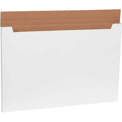Made in USA - 24" Wide x 36" Long x 1" High Rectangle Crush Proof Mailers - 1 Wall, White - Exact Industrial Supply