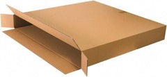 Made in USA - 6" Wide x 36" Long x 36" High Rectangle Corrugated Shipping Box - 1 Wall, Kraft (Color), 95 Lb Capacity - Exact Industrial Supply