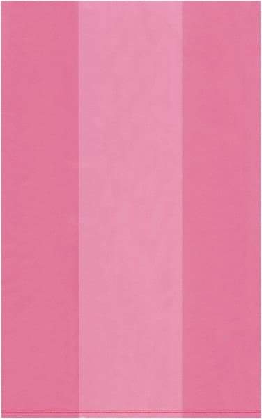Value Collection - 24 x 48", 2 mil Anti-Static Gusseted Polybags - Pink - Exact Industrial Supply