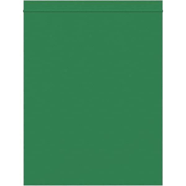 Value Collection - 8 x 10", 2 mil Reclosable Polybags - Green - Exact Industrial Supply