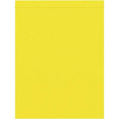 Value Collection - 8 x 10", 2 mil Reclosable Polybags - Yellow - Exact Industrial Supply