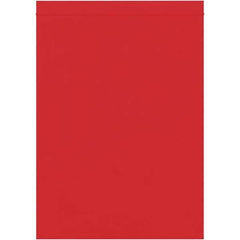 Value Collection - 9 x 12", 2 mil Reclosable Polybags - Red - Exact Industrial Supply