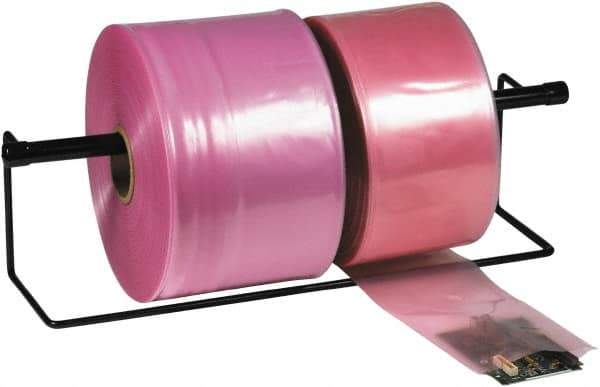 Value Collection - 18 x 1,075', 4 mil Anti-Static Poly Tubing - Pink - Exact Industrial Supply