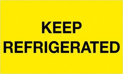 Tape Logic - 5" Long, Fluorescent Yellow Paper Shipping Label - For Multi-Use - Exact Industrial Supply