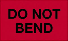 Tape Logic - 5" Long, Fluorescent Red Paper Shipping Label - For Multi-Use - Exact Industrial Supply