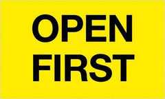 Tape Logic - 5" Long, Fluorescent Yellow Paper Shipping Label - For Multi-Use - Exact Industrial Supply