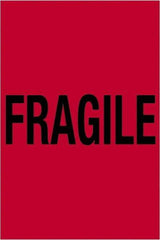 Tape Logic - 6" Long, Fluorescent Red Paper Shipping Label - For Multi-Use - Exact Industrial Supply
