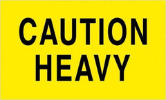 Tape Logic - 5" Long, Fluorescent Yellow Paper Shipping Label - For Multi-Use - Exact Industrial Supply