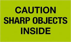 Tape Logic - 5" Long, Fluorescent Green Paper Shipping Label - For Multi-Use - Exact Industrial Supply
