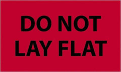 Tape Logic - 5" Long, Fluorescent Red Paper Shipping Label - For Multi-Use - Exact Industrial Supply