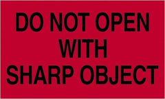 Tape Logic - 5" Long, Fluorescent Red Paper Shipping Label - For Multi-Use - Exact Industrial Supply
