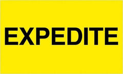 Tape Logic - 5" Long, Fluorescent Yellow Paper Shipping Label - For Multi-Use - Exact Industrial Supply