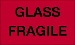 Tape Logic - 5" Long, Fluorescent Red Paper Shipping Label - For Multi-Use - Exact Industrial Supply