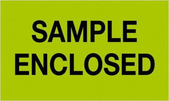 Tape Logic - 5" Long, Fluorescent Green Paper Shipping Label - For Multi-Use - Exact Industrial Supply