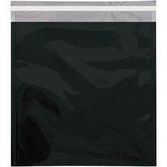 Value Collection - 13" Long x 10-3/4" Wide Peel-Off Self-Seal Metallic Mailer - Black - Exact Industrial Supply