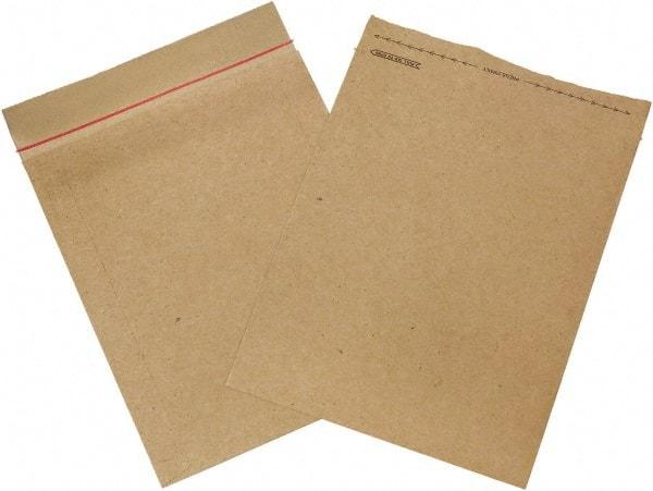 Made in USA - 15" Long x 12-1/2" Wide Self Seal Jiffy Rigi Bag Mailer - Kraft - Exact Industrial Supply