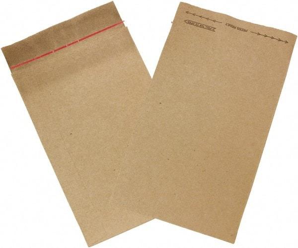 Made in USA - 13" Long x 8-1/2" Wide Self Seal Jiffy Rigi Bag Mailer - Kraft - Exact Industrial Supply