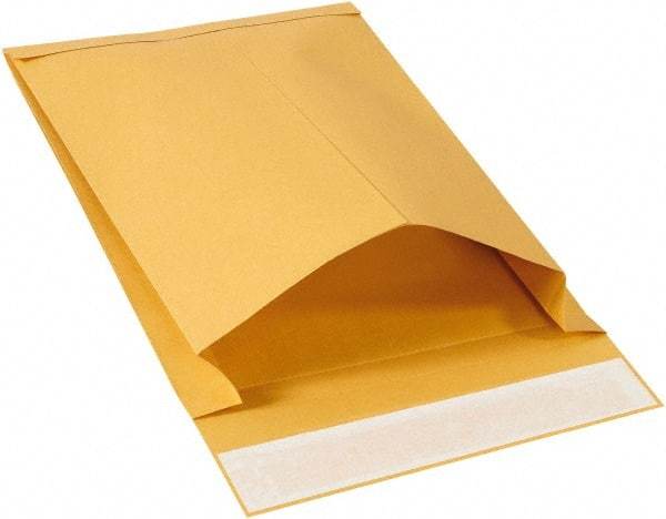 Made in USA - 13" Long x 9-1/2" Wide Peel-Off Self-Seal Natural Kraft Envelope - Kraft - Exact Industrial Supply