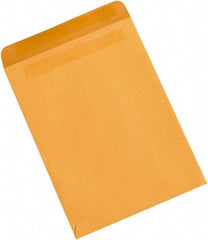 Made in USA - 13" Long x 10" Wide Self Seal Natural Kraft Envelope - Kraft - Exact Industrial Supply