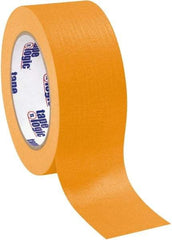 Tape Logic - 2" Wide x 60 Yd Long Orange Crepe Paper Masking Tape - 4.9 mil Thick - Exact Industrial Supply