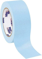 Tape Logic - 2" Wide x 60 Yd Long Blue Crepe Paper Masking Tape - 4.9 mil Thick - Exact Industrial Supply