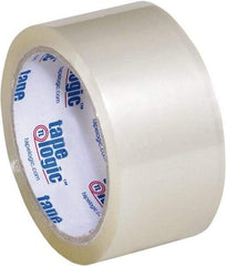 Tape Logic - 2" x 55 Yd Clear Acrylic Adhesive Packaging Tape - Polypropylene Film Backing, 2 mil Thick, 20 Lb Tensile Strength - Exact Industrial Supply