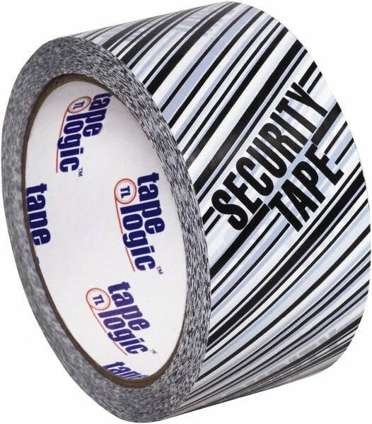 Tape Logic - 3,960" Long, Black/White Security Tape - For Multi-Use - Exact Industrial Supply