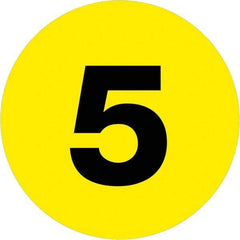 Tape Logic - 4" Long, Fluorescent Yellow Paper Inventory Labels - For Multi-Use - Exact Industrial Supply
