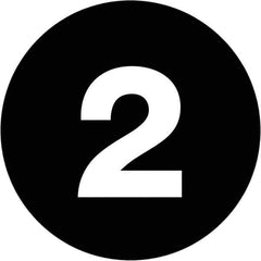 Tape Logic - 4" Long, Black Paper Inventory Labels - For Multi-Use - Exact Industrial Supply