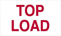 Tape Logic - 5" Long, Red/White Paper Shipping Label - For Multi-Use - Exact Industrial Supply