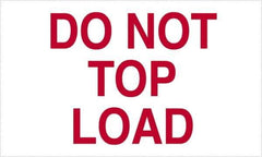 Tape Logic - 5" Long, Red/White Paper Shipping Label - For Multi-Use - Exact Industrial Supply