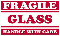 Tape Logic - 5" Long, Red/White Paper Shipping Label - For Multi-Use - Exact Industrial Supply
