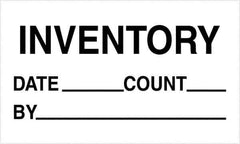 Tape Logic - 5" Long, Black/White Paper Shipping Label - For Multi-Use - Exact Industrial Supply