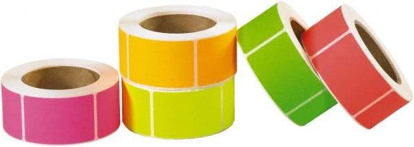 Tape Logic - 2" Long, Assorted Paper Inventory Labels - For Multi-Use - Exact Industrial Supply