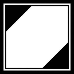 Tape Logic - 4-1/4" Long, Black/White Paper D.O.T. Labels - For Multi-Use - Exact Industrial Supply