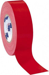 Tape Logic - 2" x 60 Yds Red Duct Tape - 10 mil, Rubber Adhesive - Exact Industrial Supply