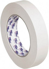 Tape Logic - 1" Wide x 60 Yd Long Tan Crepe Paper Masking Tape - 6.1 mil Thick - Exact Industrial Supply