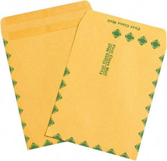 Made in USA - 13" Long x 10" Wide Peel-Off Self-Seal Natural Kraft Envelope - Kraft - Exact Industrial Supply