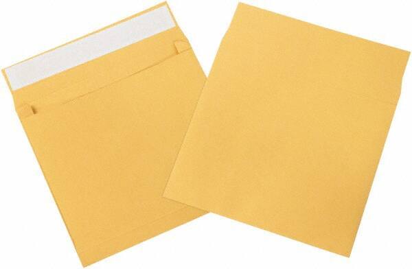 Made in USA - 13" Long x 10" Wide Peel-Off Self-Seal Natural Kraft Envelope - Kraft - Exact Industrial Supply