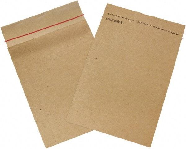 Made in USA - 14" Long x 10-1/2" Wide Self Seal Jiffy Rigi Bag Mailer - Kraft - Exact Industrial Supply