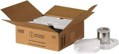 Made in USA - 10-1/4" Long x 10-1/4" Wide x 6-3/16" High Shipper Kit - Each - Exact Industrial Supply