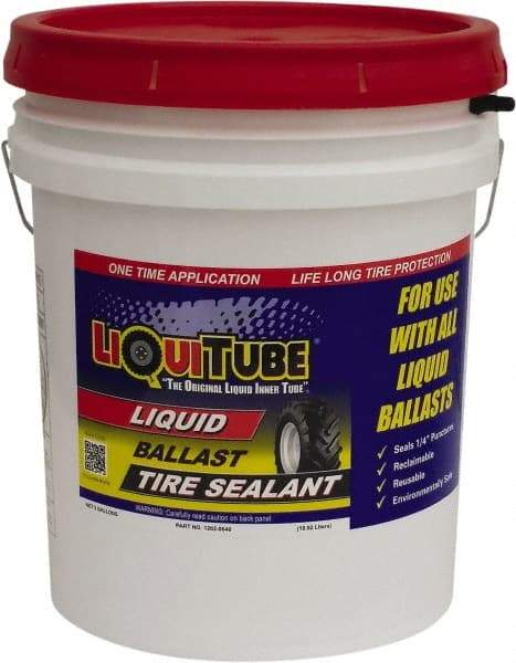 LiquiTube - Liquid Ballast Tire Sealant - 5 Gal - Exact Industrial Supply