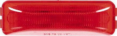Truck-Lite - 4" Long, Red LED Marker Clearance - 12 Volts - Exact Industrial Supply