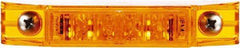 Truck-Lite - 4" Long, Yellow LED Marker Clearance - 12 Volts - Exact Industrial Supply