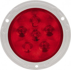 Truck-Lite - 4" Long, Red LED Stop, Turn & Tail Light - 12 Volts - Exact Industrial Supply