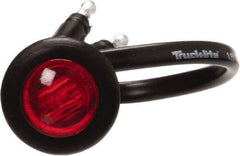 Truck-Lite - 3/4" Long, Red LED Marker Clearance - 12 Volts, Includes LED Light, Grommet - Exact Industrial Supply