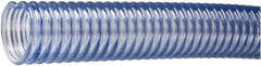 Kuriyama of America - 2" ID x 2.4" OD, 40 Max psi, 28 In. Hg, Dry Material Handling & Transfer Hose - PVC, -4 to 150°F, 4" Bend Radius, 50' Coil Length, Transparent - Exact Industrial Supply